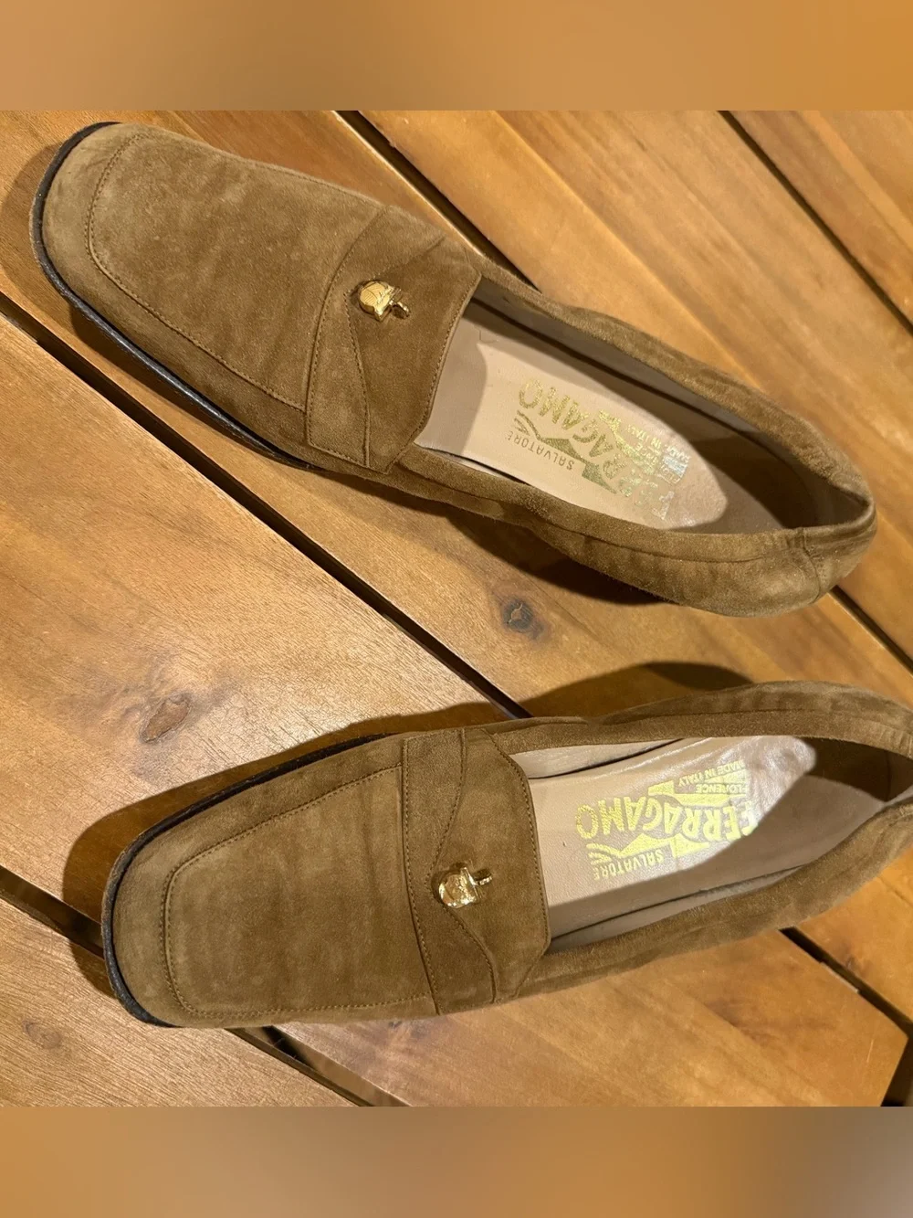 Salvatore Ferragamo | Shoes | Salvatore Ferragamo Brown  display picture 3